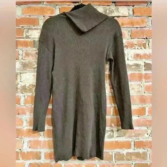 Zara Ribbed Mini Dress Size S - Picture 1 of 7